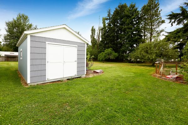 Storage Shed Assembly in Hayden