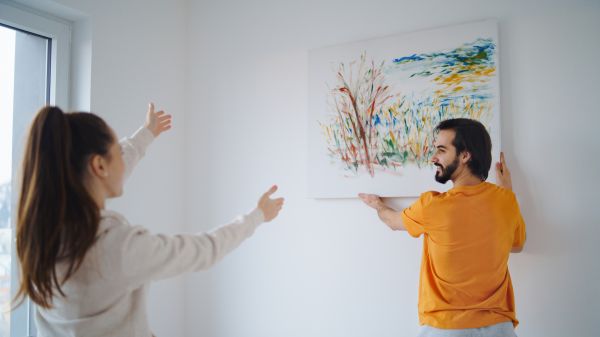 Artwork Hanging in Hayden