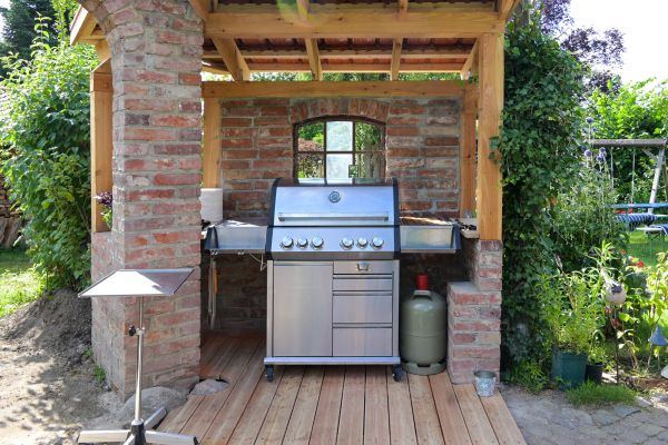 Propane Grill Assembly in Hayden