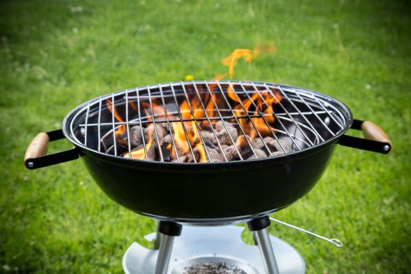 Charcoal Grill Assembly in Hayden