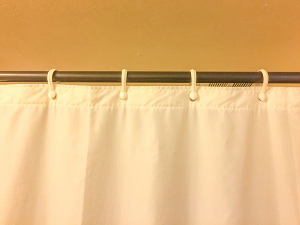 Shower Curtain Hanging in Hayden