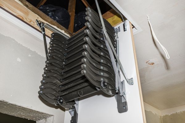 Pulldown Stairs Installation in Hayden